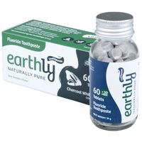 Earthly Toothpaste Tablets - Charcoal Whitening